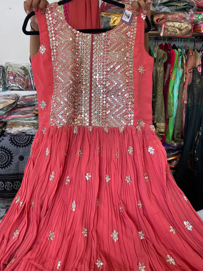 Beautiful designer anarkali suit