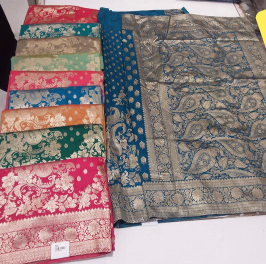 Beautiful designer silk saree