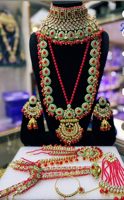 Beautiful designer bridal necklace set