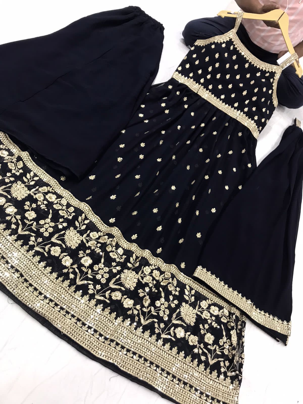 Beautiful designer nayra cut pakistani suit