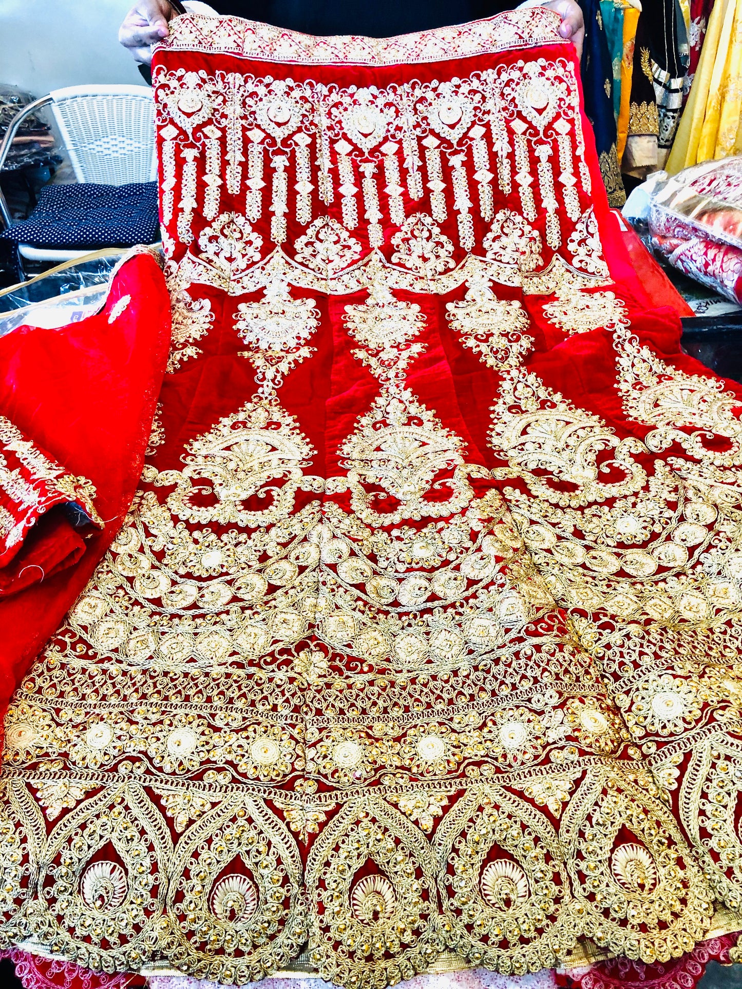 Beautiful designer semi stitch Lengha choli