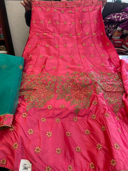 Beautiful designer Semi stitch lengha choli