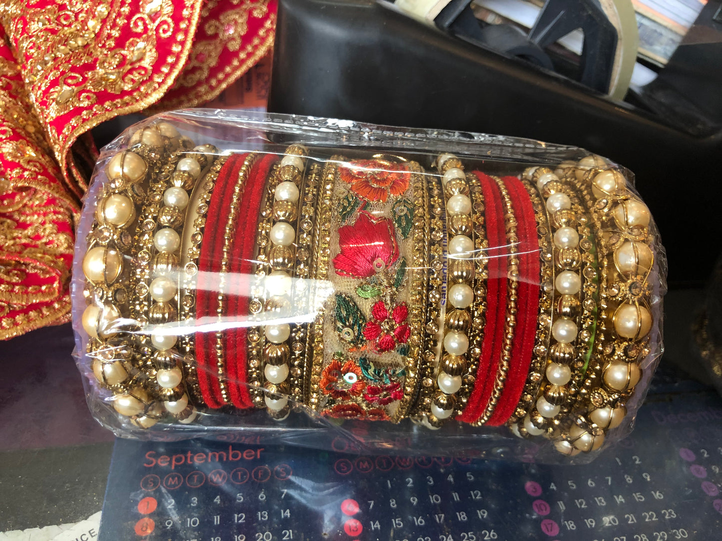 Beautiful designer bangle set