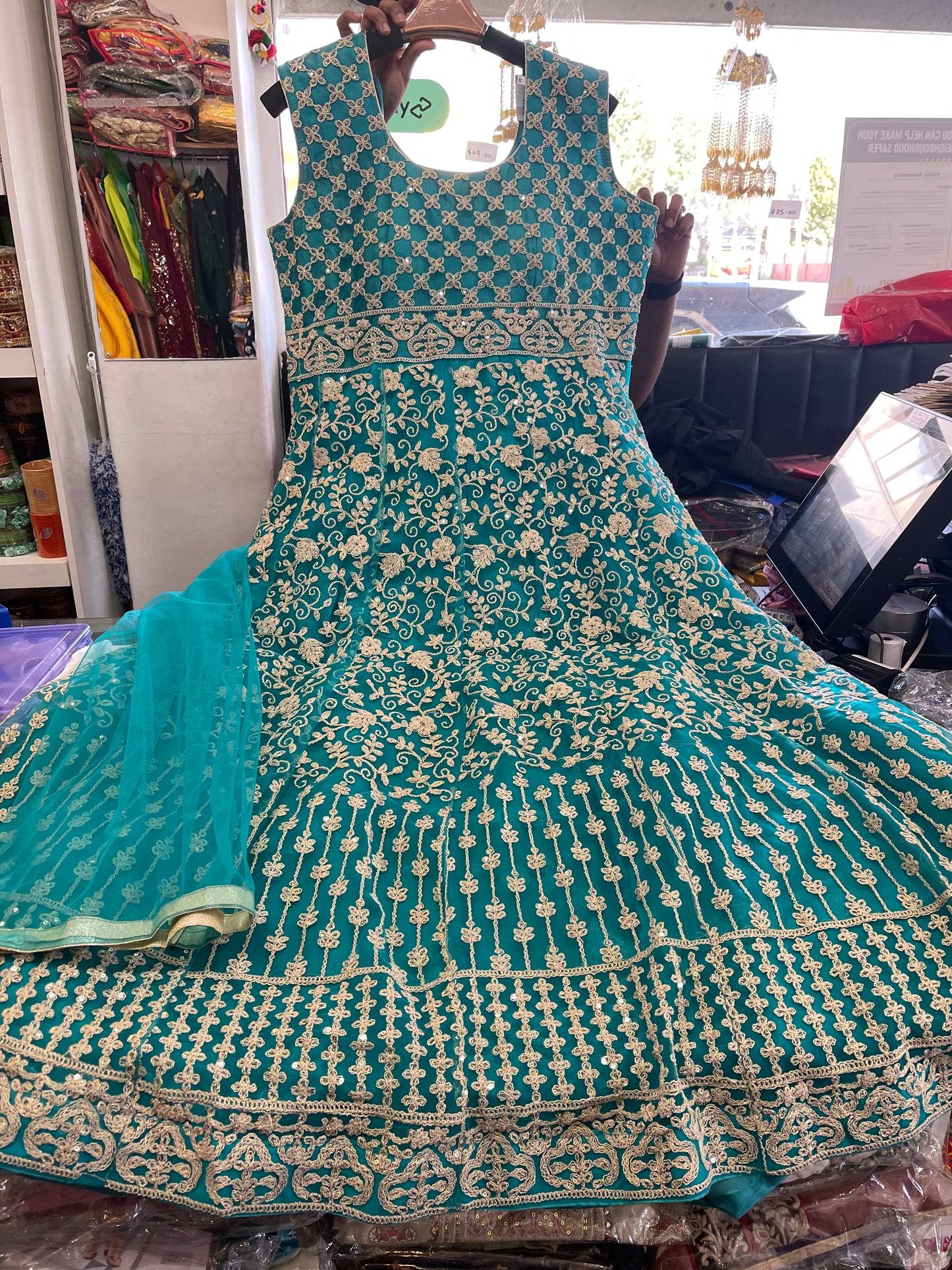 Beautiful designer anarkali suit