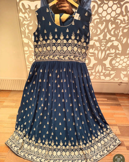 Beautiful designer gown style anarkali suit