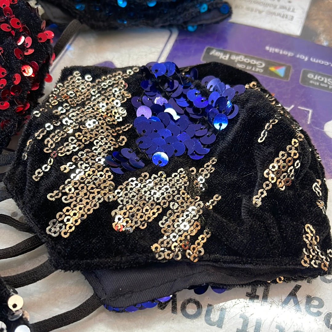 Beautiful designer sequins mask