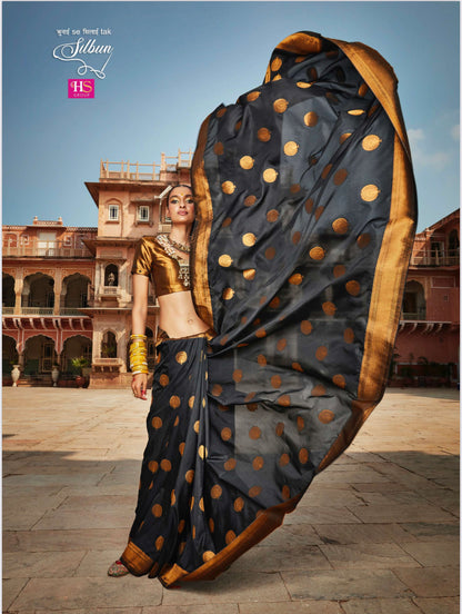 Beautiful designer silk saree