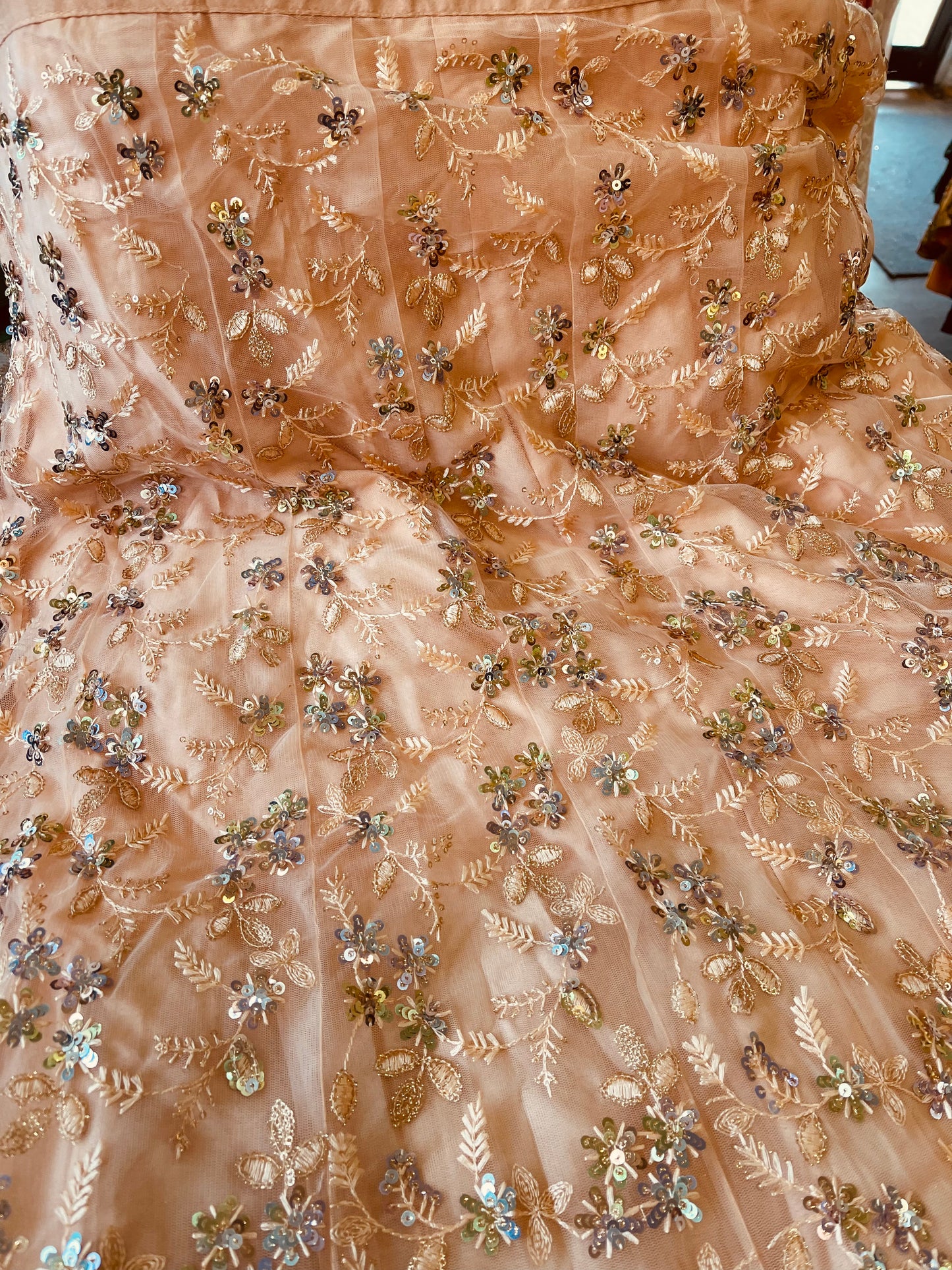 Beautiful designer semi stitch lengha choli