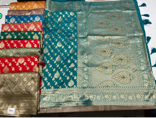 Beautiful designer silk saree