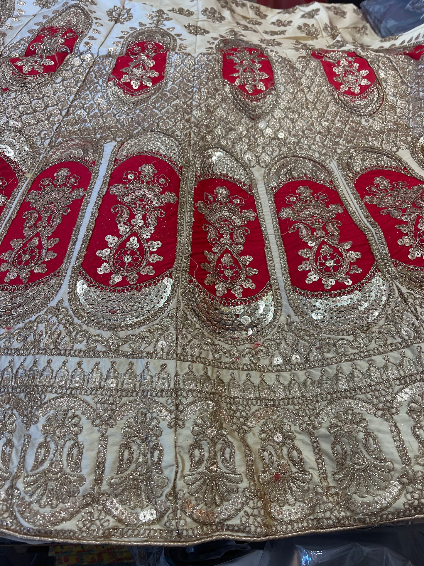 Beautiful designer silk lengha choli