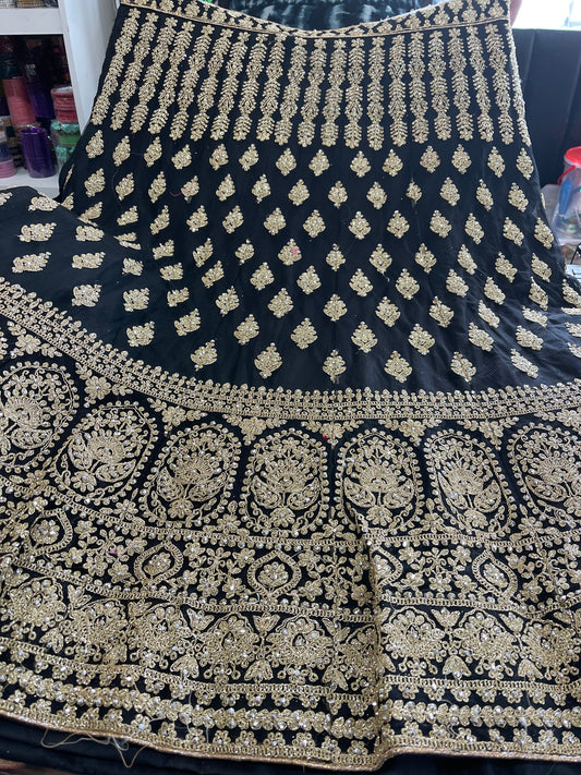 Beautiful designer heavily embroidery lengha choli