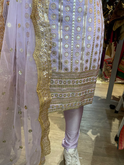 Beautiful designer straight suit