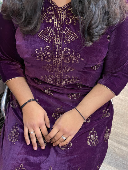 Beautiful designer kurti with pants