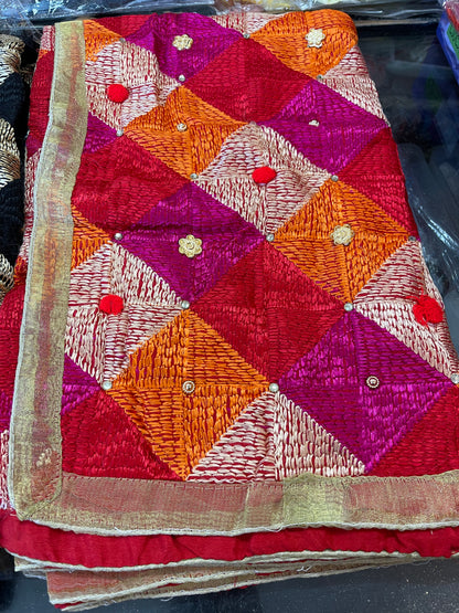 Beautiful designer phulkari dupptta