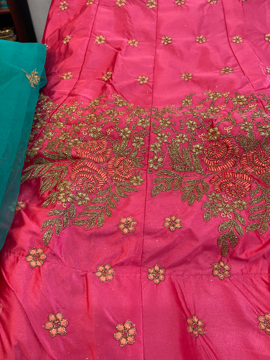 Beautiful designer Semi stitch lengha choli