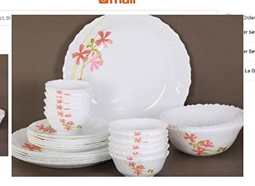 La Opala dinner set 29 pieces