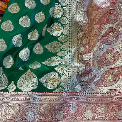 Beautiful designer pure silk saree