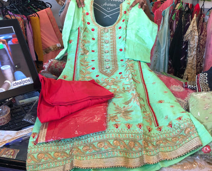 Beautiful designer Punjabi patiala suit