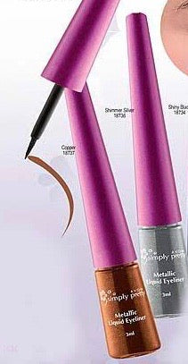 Beautiful simply pretty metallic liquid eyeliner