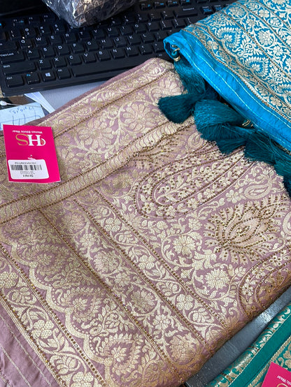 Beautiful designer silk saree