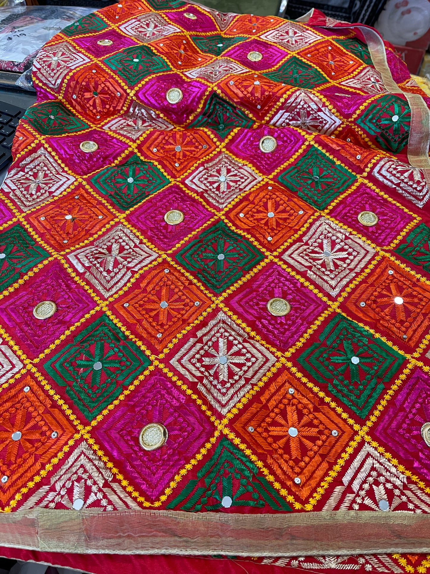 Beautiful designer phulkari dupptta