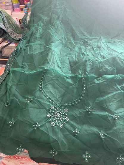 Beautiful designer semi stitch lengha choli