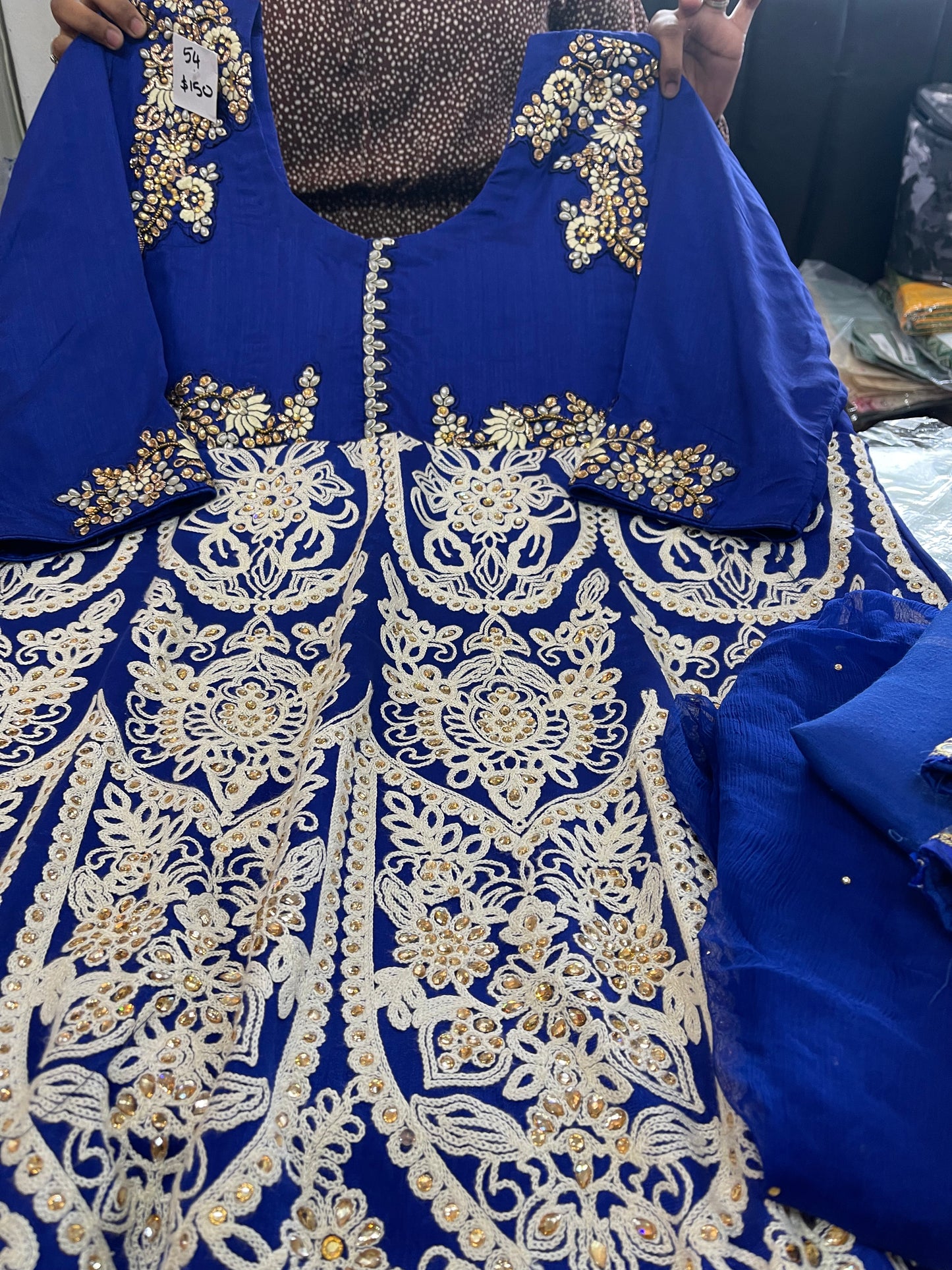 Beautiful designer Pakistani style suit