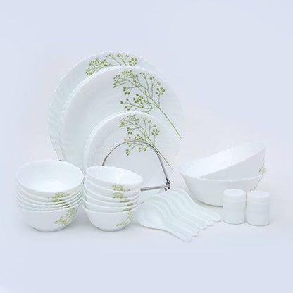 LaOpala Blissfull Greens Dinner Set Of 35