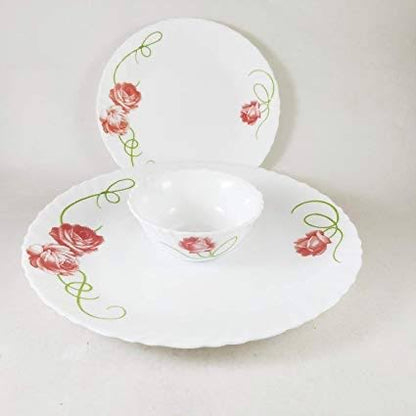 LaOpala Dainty swirls Dinner Set of 23 pieces