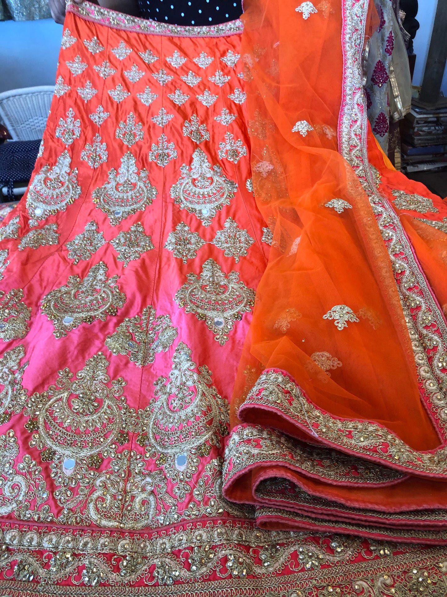 Beautiful designer ready made Lengha choli